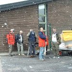 Barbecue in the snow