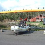 Flexwing flying boat