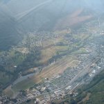 Bagneres de Luchon from above