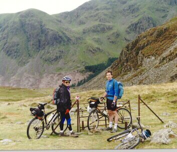 Tony and Alasdair at Scarth Gap Pass