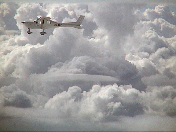 Jabiru G-ENRE mid-Channel